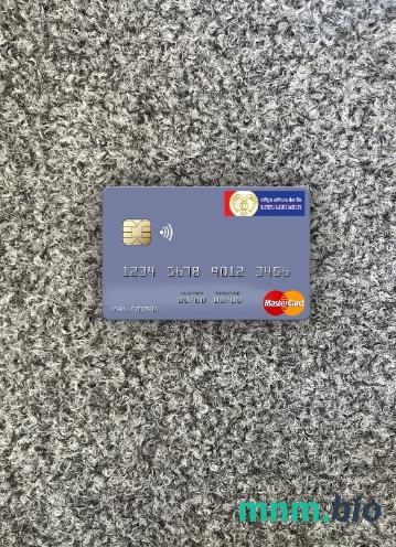 Nepal Rastriya Banijya bank (RBB) wygląd zdjęcia mastercard skan PSD + zdjęcie